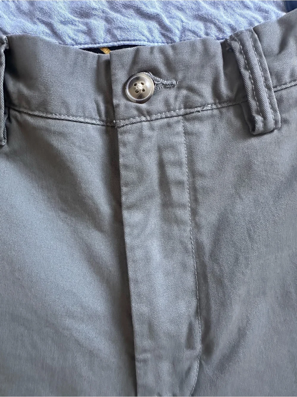 VTG  Polo Ralph Lauren Pants Mens 34x34 (33) Sage Green Chino Twill Trousers 90s